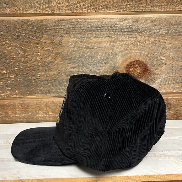 Vintage Joe Camel cigarettes SnapBack corduroy hat Streetwear trucker cap y2k 90 - Picture 4 of 8